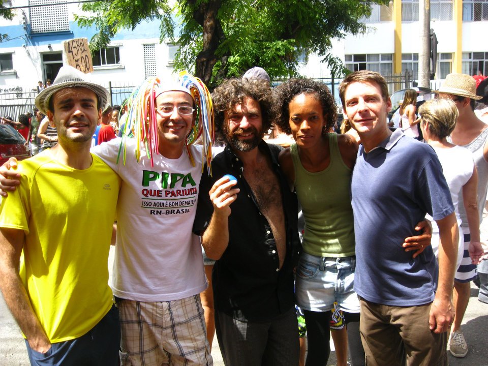 da sx, Rosichino, Lorenzo Andraghetti, Babboo, Cristina Machado e Fabio Dal Gallo